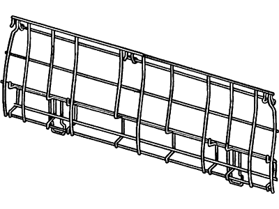 Ford 1L3Z16613A39AA Frame Rear Seat Back R