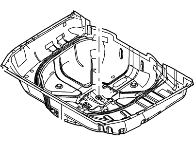 Ford Freestyle Floor Pan - 8A4Z-7447043-A