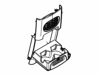Ford Freestyle Center Console Base - 5F9Z-74045E24-AAC