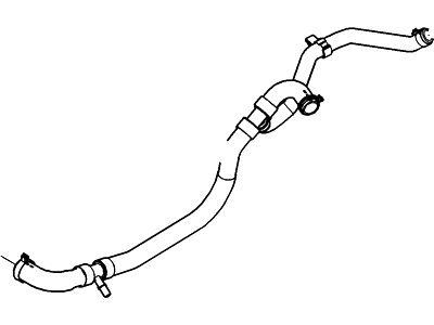 2015 Lincoln MKT Radiator Hose - DA8Z-8286-A