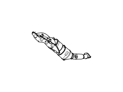 2010 Ford Focus Catalytic Converter - 9S4Z-5G232-A