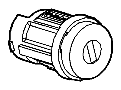 Ford DB5Z-5421990-A Lock Cylinder Less Keys