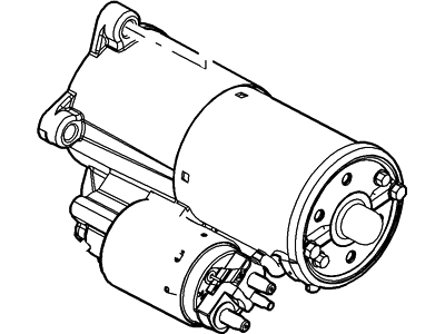 Ford BR3Z-11002-B Starter Motor Assembly