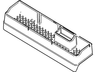 Ford 4L3Z-78115A00-BA Compartment Assy - Rear Stowage