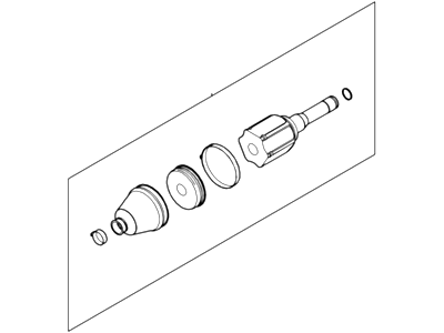 Ford AL8Z-3B414-A Joint And Stub Shaft Assembly