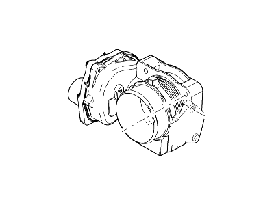 Ford 9W7Z-9E926-B Throttle Body And Motor Assy