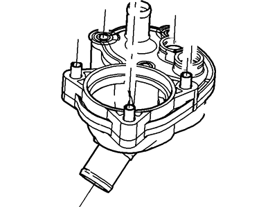 Ford 2L2Z-8592-BA Housing - Thermostat