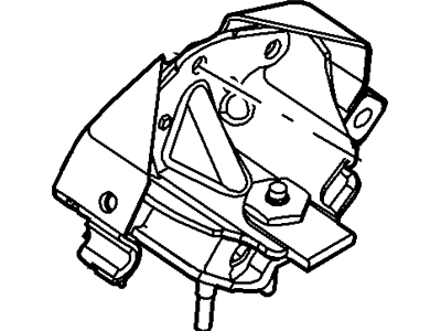 Ford Engine Torque Strut Mount - GL3Z-6068-D