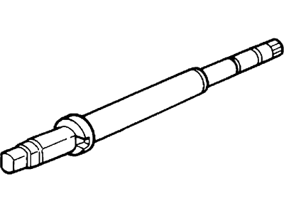 Ford 1C2Z-3E751-AA Steering Shaft Assembly