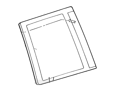 Ford XF5Z-12257A22-DA Window Assembly - Side