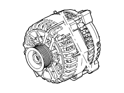 2009 Ford Mustang Alternator - 9R3Z-10346-A