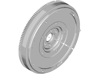 Ford C1BZ-6477-B Flywheel Assembly