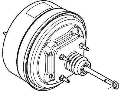 2006 Lincoln Mark LT Brake Booster - 6L3Z-2005-BB