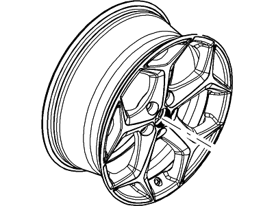 Ford CM5Z-1007-E Wheel Assembly