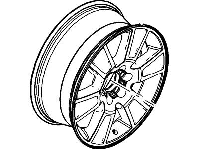 2012 Lincoln Mark LT Spare Wheel - AL3Z-1007-G