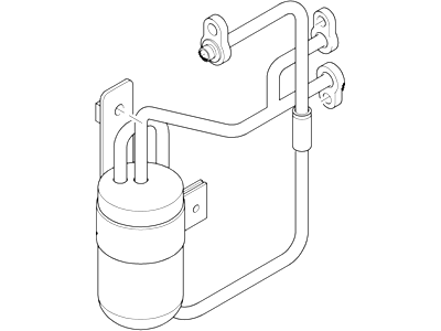 Ford 6L1Z-19959-BA Dehydrator Assembly