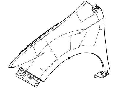 Ford 8A1Z-16006-A Fender Assembly - Front