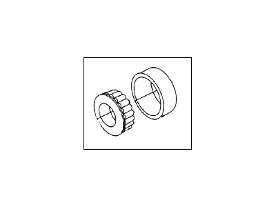 Ford C6TZ-7169-A Bearing Assembly - Ball