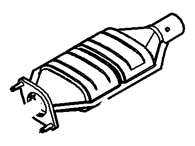 Ford Taurus X Catalytic Converter - 8G1Z-5E212-C