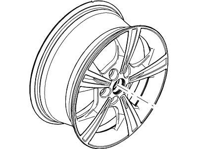 Ford Focus Spare Wheel - CM5Z-1K007-A