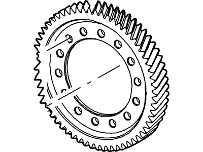 Ford 7T4Z-7F343-C Gear - Output