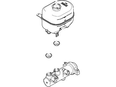 Ford Brake Master Cylinder - DC3Z-2140-D