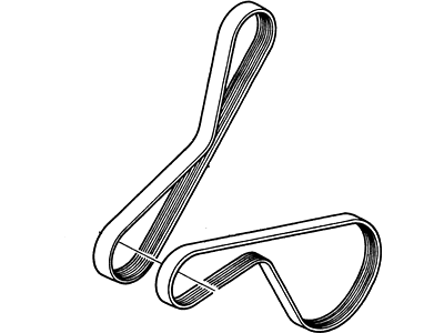 Ford Thunderbird Drive Belt - F4SZ8620D