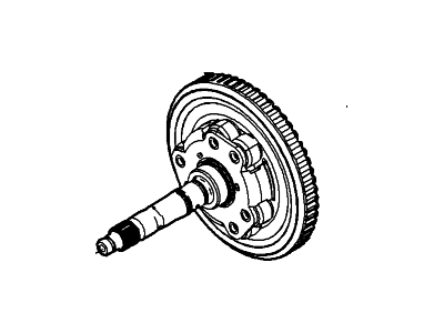 Ford 7F9Z-7015-A Shaft - Input