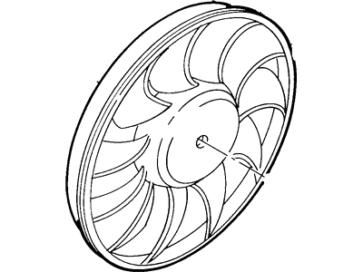 1986 Ford Tempo Fan Blade - E53Z8600A