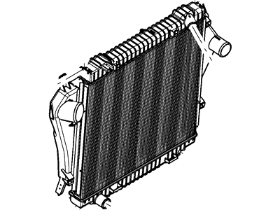 2007 Ford E-450 Super Duty Radiator - 6C2Z-8005-B