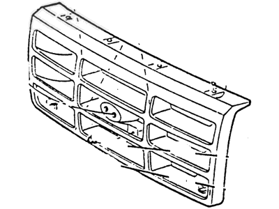 Ford Bronco Grille - F2TZ-8200-B