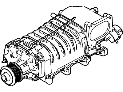 Ford BR3Z-6F066-A Supercharger Assembly