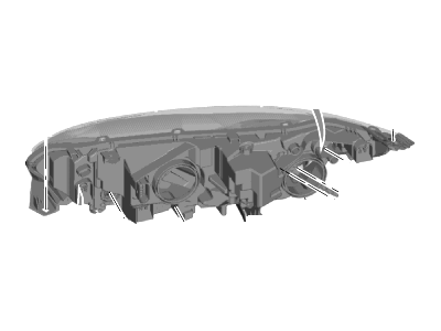 Ford Transit Connect Headlight - DT1Z-13008-B