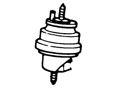 Lincoln Mark VII Engine Torque Strut Mount - E83Z6068BA