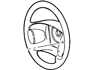 Mercury Mystique Steering Wheel - F7RZ3600BB