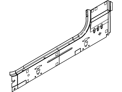 Ford 4C3Z-2510128-AA Member Assembly - Floor Side