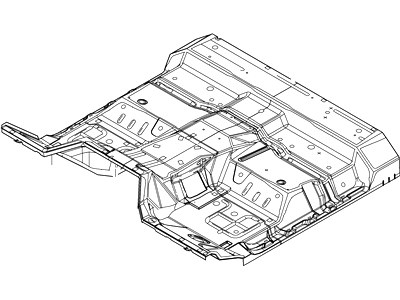 2007 Ford F-250 Super Duty Floor Pan - YC3Z-2511000-AA