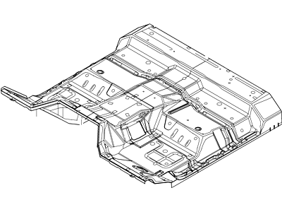 2006 Ford F-350 Super Duty Floor Pan - YC3Z-2511000-AA