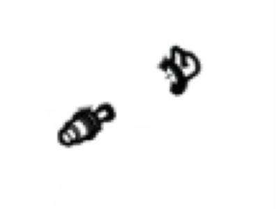 Bigg Red Brake Caliper Bleed Screws For Ford Focus 2.5 ST (2005-2011) - Set Of 2, M10 X 1