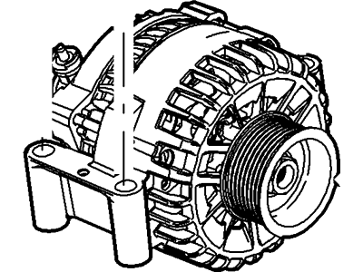 2012 Ford E-350/E-350 Super Duty Alternator - 6C2Z-10346-DA