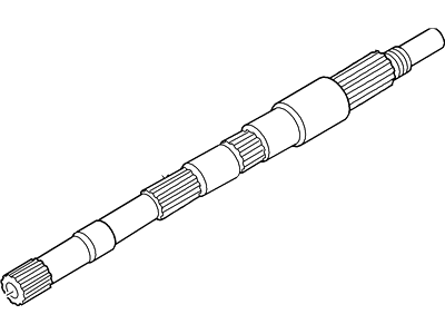 Ford YW4Z-7060-BA Shaft Assembly - Output