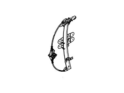 Lincoln Window Regulator - 7W1Z-5427001-A