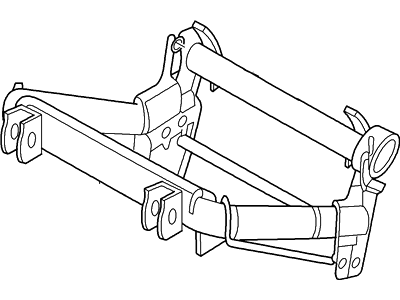 Ford 2C5Z-7863161-B Frame And Spring - Rear Seat Cushion