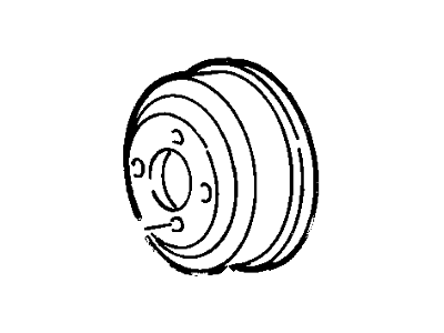 Ford 3W7Z-8509-AB Pulley - Fan