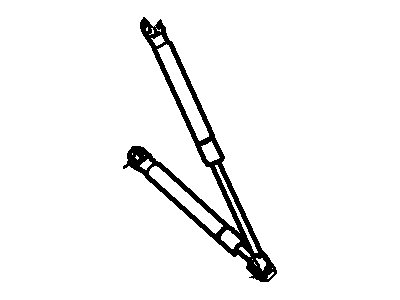 Lincoln MKZ Lift Support - 6N7Z-54406A10-A