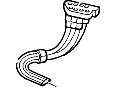 Ford 2C2Z-19C827-A Hose - Vacuum