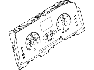 2006 Lincoln Town Car Speedometer - 6W1Z-10849-AA