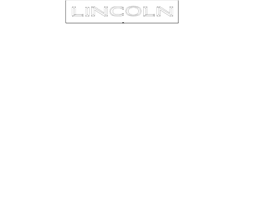 2000 Lincoln LS Emblem - XW4Z-16098-AA