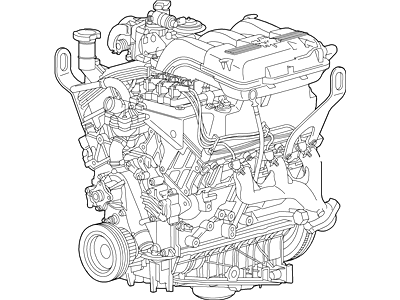 Ford 2L2Z-6007-FA Engine Assembly