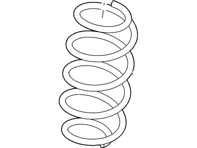 Ford Police Interceptor Utility Coil Springs - EB5Z-5310-A